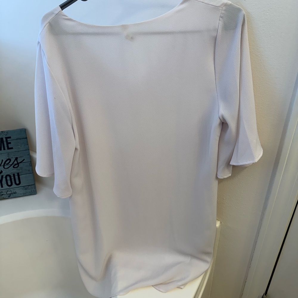 Tyche White Mini Dress